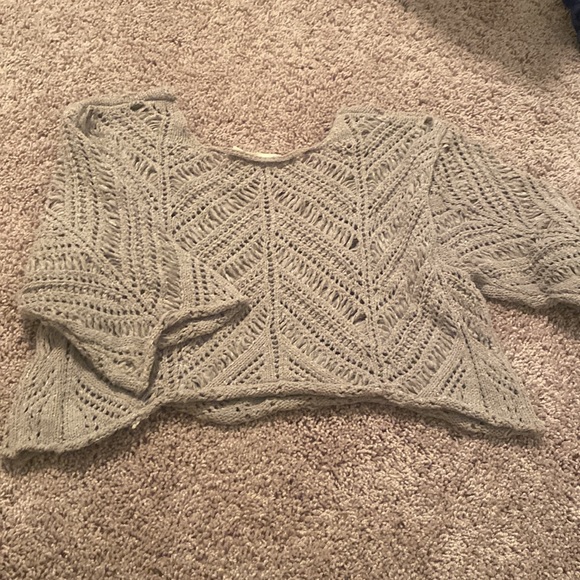 Crop top open knit Lush M/L - Picture 3 of 3